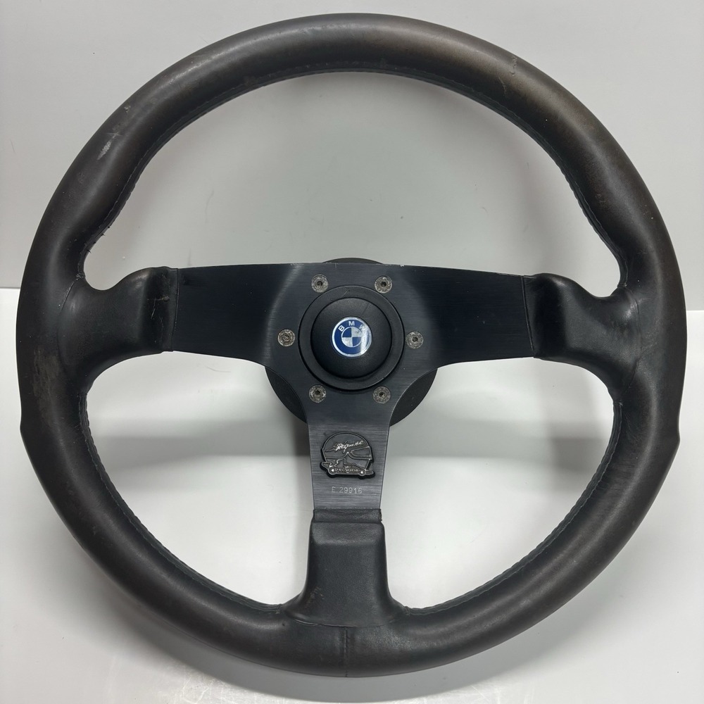 Vintage Personal Fittipaldi Steering Wheel BMW E30 E28 E24 E34 Nardi Italy